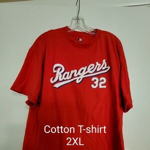Josh Hamilton Texas Rangers T-shirt, XXL